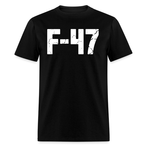 F-47 Jet T Shirt - black