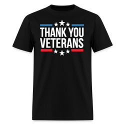 Thank You Veterans T Shirt - 2 - black