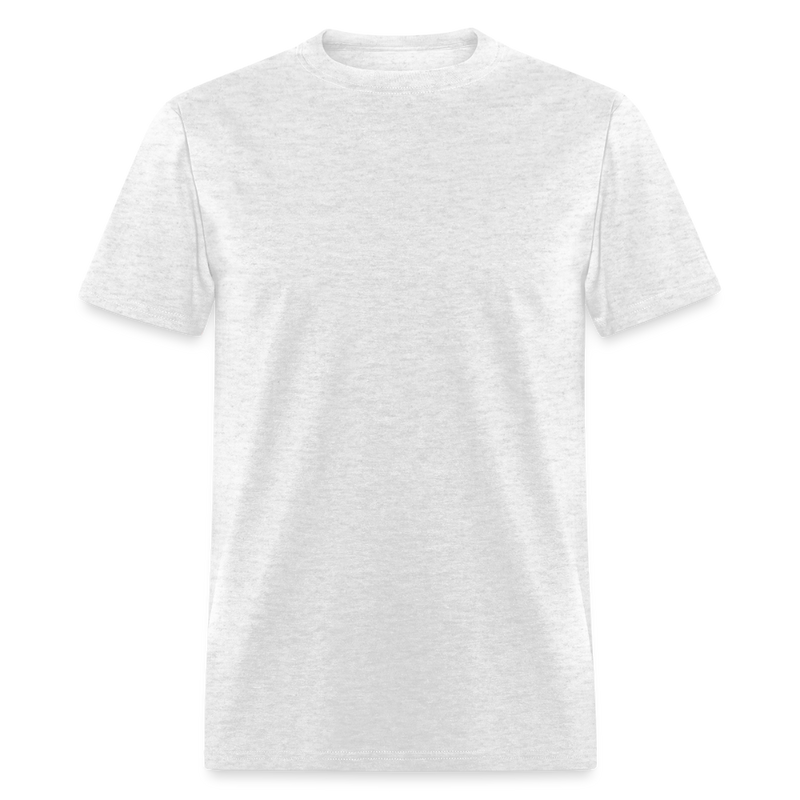I Support ICE American Flag T Shirt - light heather gray