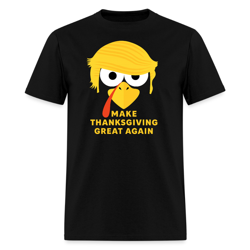 Make Thanksgiving 2025 Great Again T Shirt - 3 - black