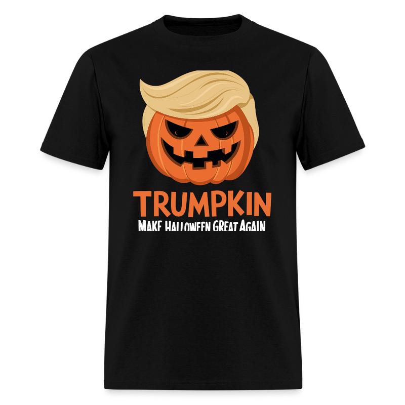Trumpkin Halloween T Shirt - black