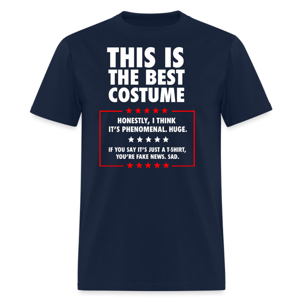 This is The Best Halloween Costume T Shirt - navy