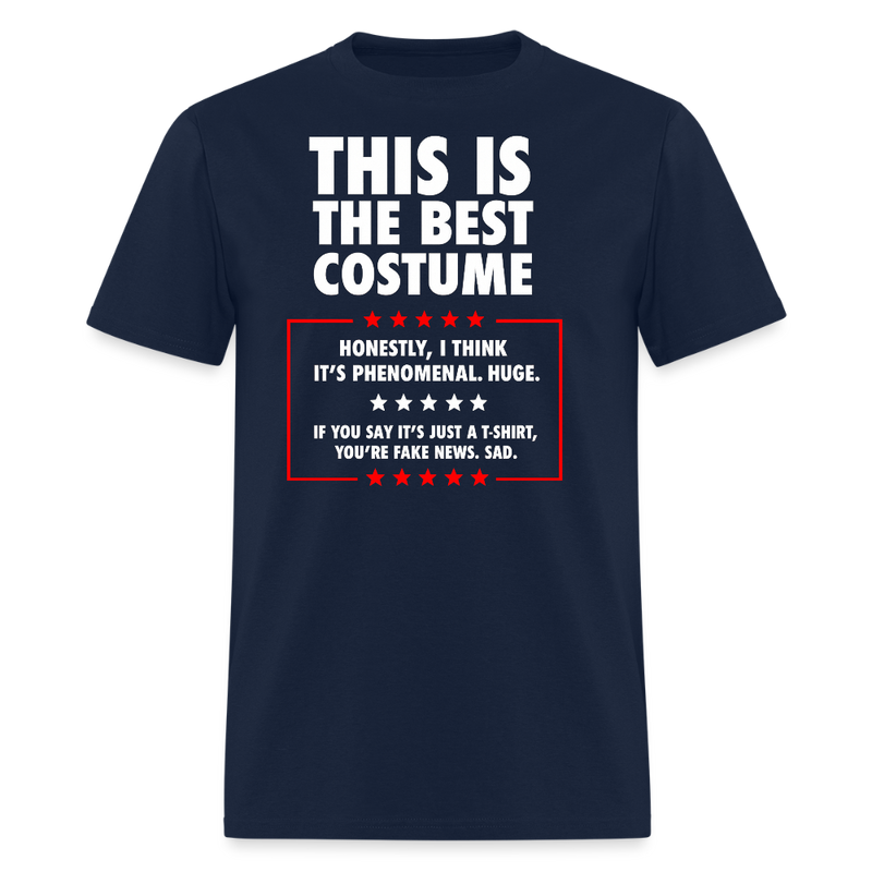 This is The Best Halloween Costume T Shirt - navy