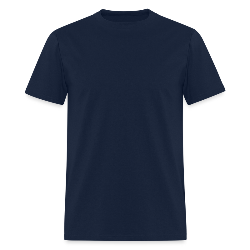 0% Liberal Back Print T Shirt - navy