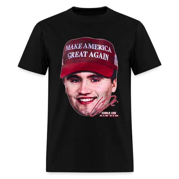 Rest In Peace Charlie Kirk T Shirt - black