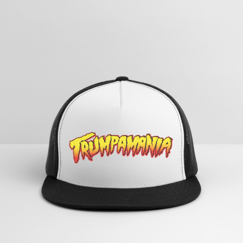 Trumpamania Trucker Hat - white/black