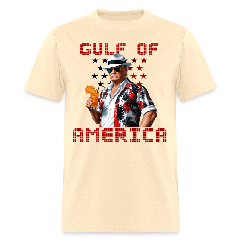 Gulf of America Muscular Trump T Shirt - natural