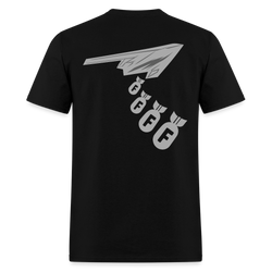B-2 Stealth Dropping F-Bombs T Shirt - black