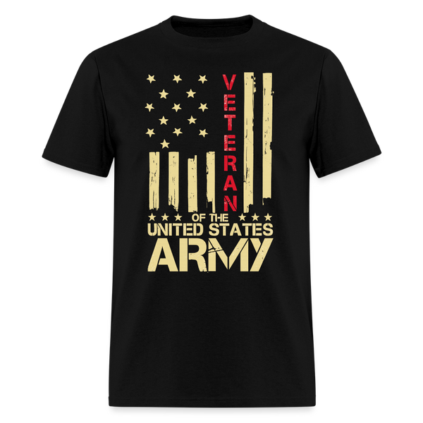 Veteran of The United States Army T Shirt - black