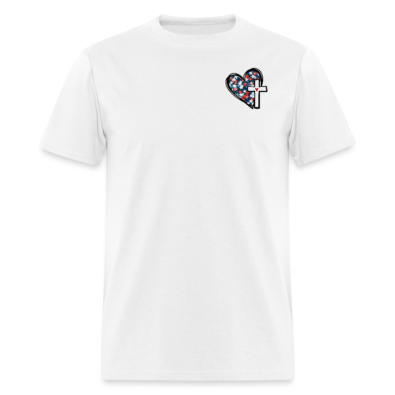 She Loves Jesus And America Too T Shirt - 3 - white
