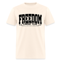 Charlie Kirk Thank You A True Patriot 31 T Shirt - natural