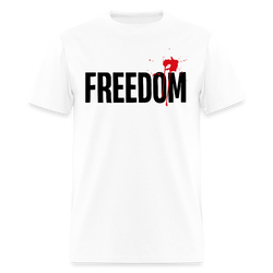 RIP Thank You Charlie Kirk Freedom 31 A True Patriot T Shirt - white