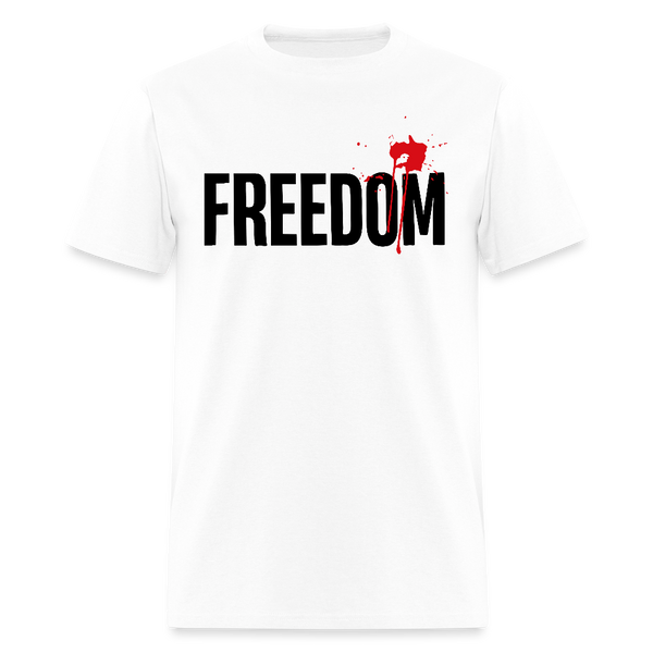 RIP Thank You Charlie Kirk Freedom 31 A True Patriot T Shirt - white