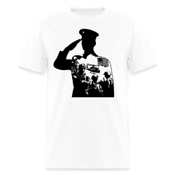 USA Veteran T Shirt - 2 - white