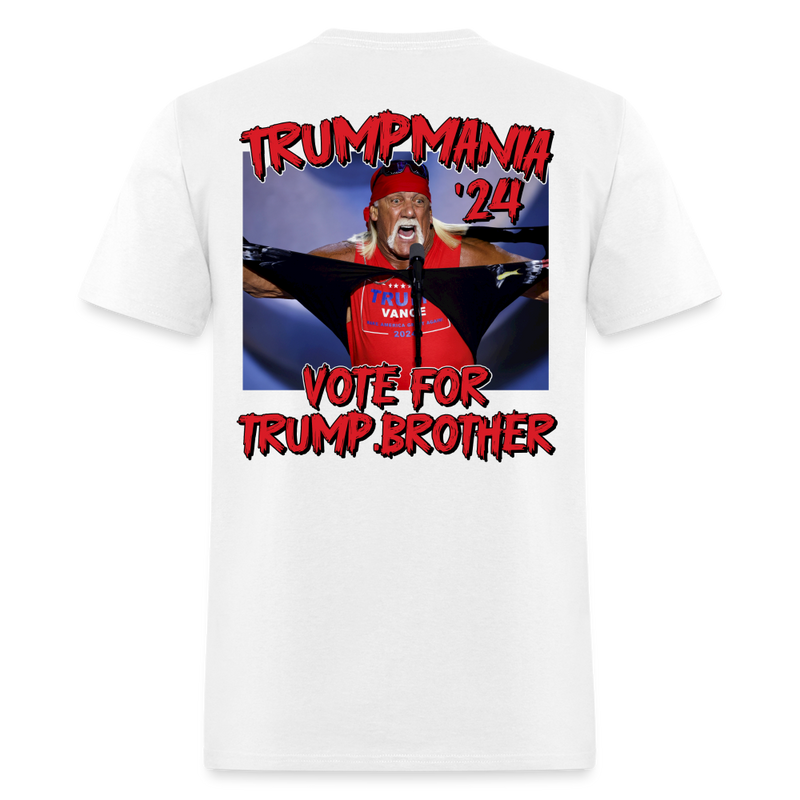 Trumpmania Vote For Trump T-Shirt - white
