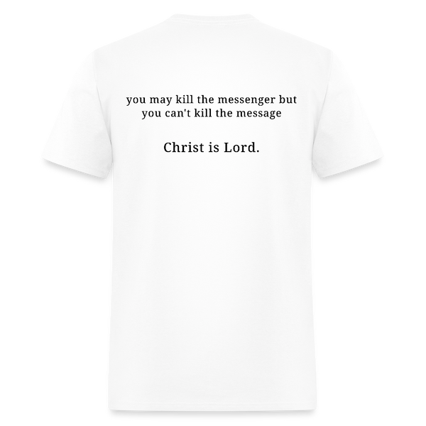 Freedom Charlie You Can't Kill The Message T Shirt - white