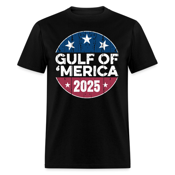 Gulf of America Patriotic 2025 T Shirt - black