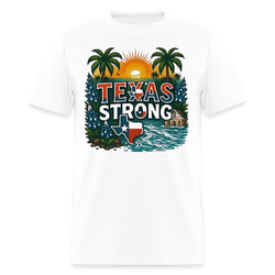 Texas Strong T Shirt - white