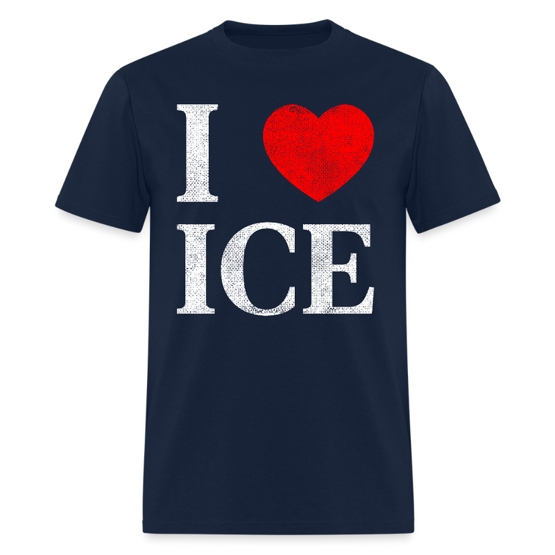 I Love ICE T Shirt - navy