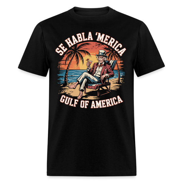 Se habla ‘Merica Gulf of America 3 T Shirt - black
