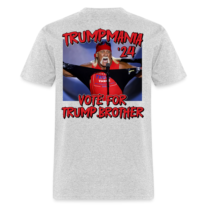 Trumpmania Vote For Trump T-Shirt - heather gray