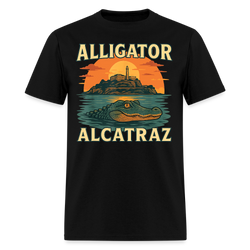 Alligator Alcatraz T Shirt - black