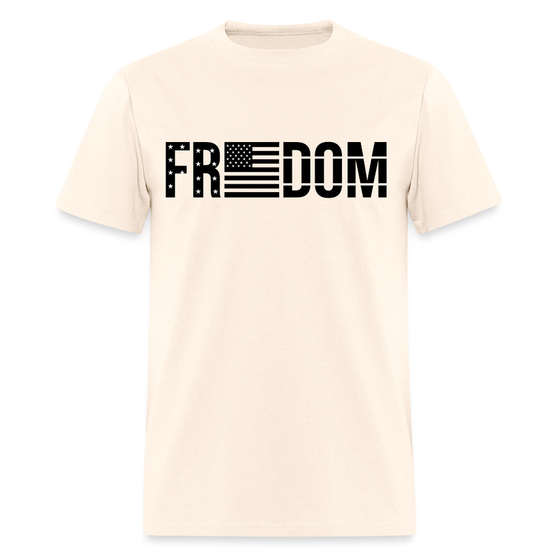 Freedom Charlie Kirk T Shirt - 4 - natural