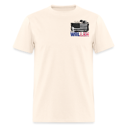 Wallen Stands For The Flag T Shirt - natural