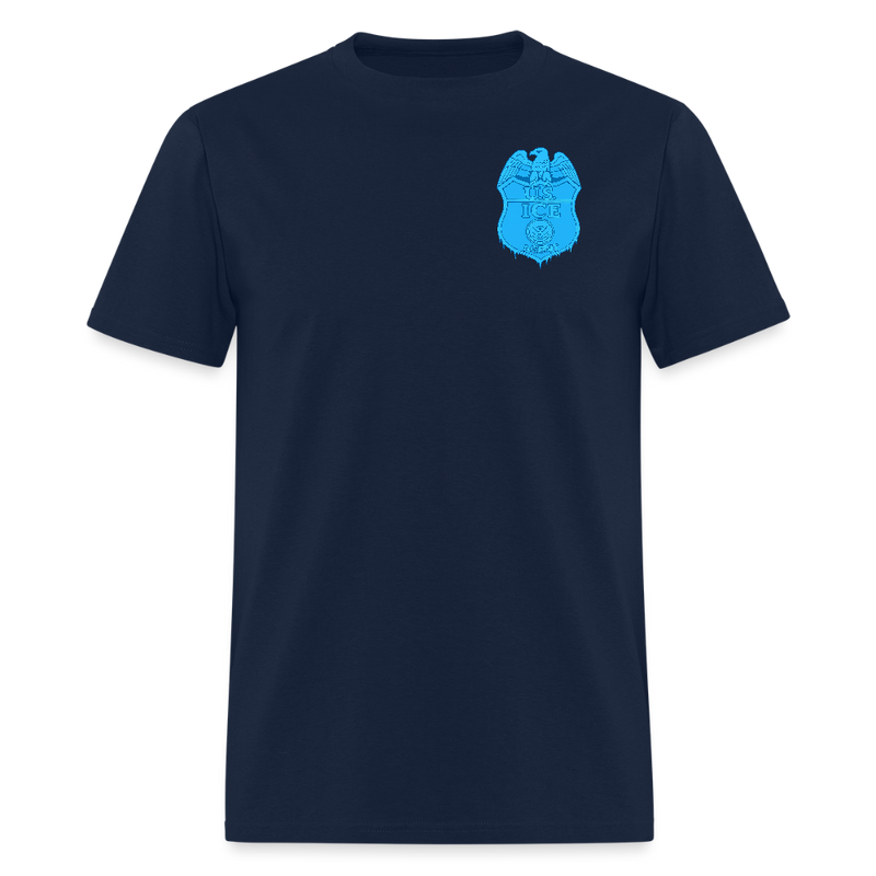 Ice Ice Baby Trump Thumbs Up T Shirt - navy