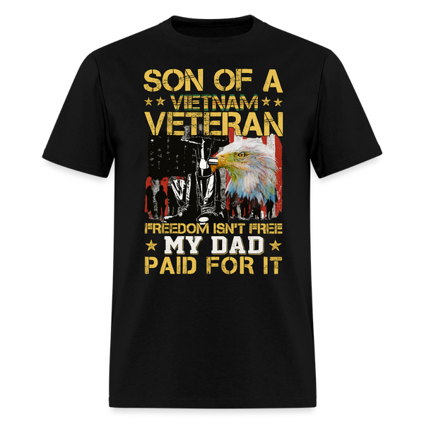 Son of Vietnam Veteran T Shirt - 6 - black