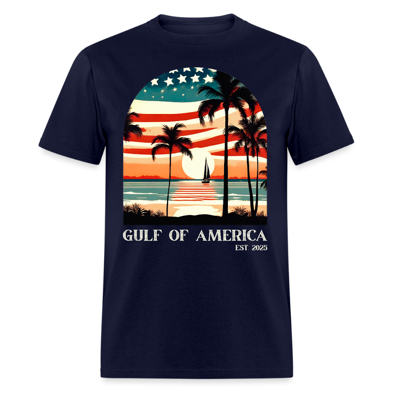 Gulf Of America Est. 2025 T Shirt - 6 - navy