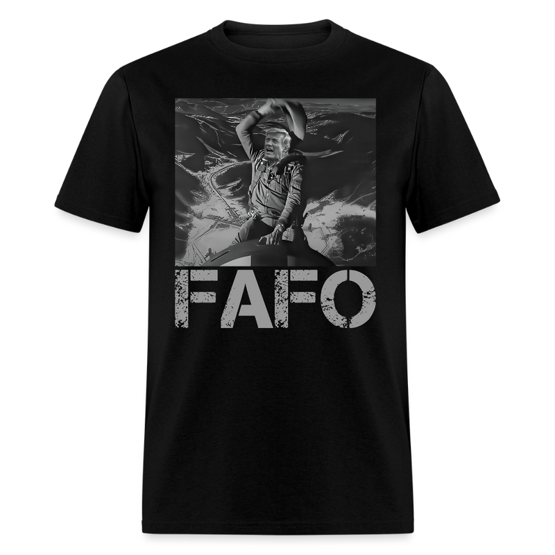 Trump FAFO T Shirt - 2 - black