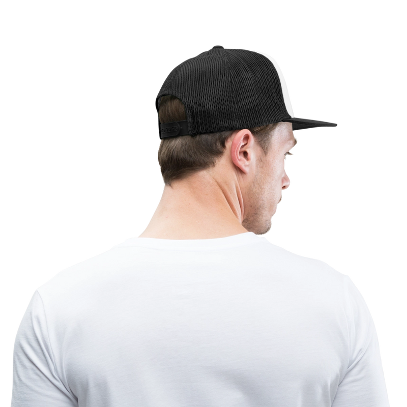 Honor The Fallen Memorial Day Trucker Hat - white/black