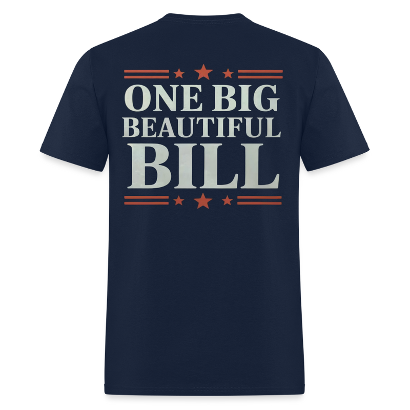 One Big Beautiful Bill T Shirt - navy