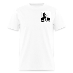 Daddy Trump Double-sided Print T Shirt - white