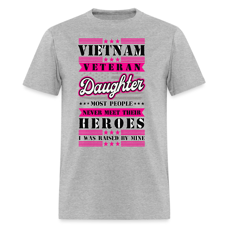 I'm a Veteran's Daughter T Shirt - 2 - heather gray