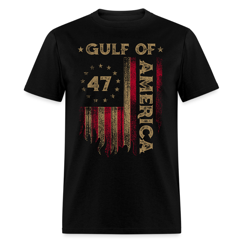 Gulf Of America 47 T Shirt - black