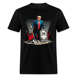 Trump DEI 2020 - 2024 T Shirt - black