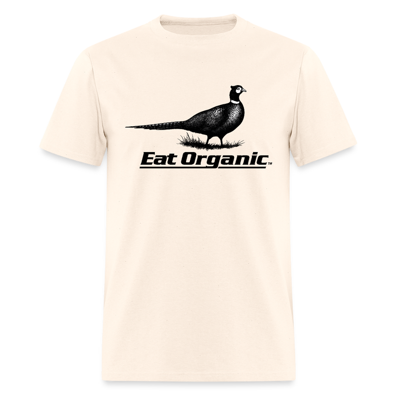 Eat Organic T Shirt - natural