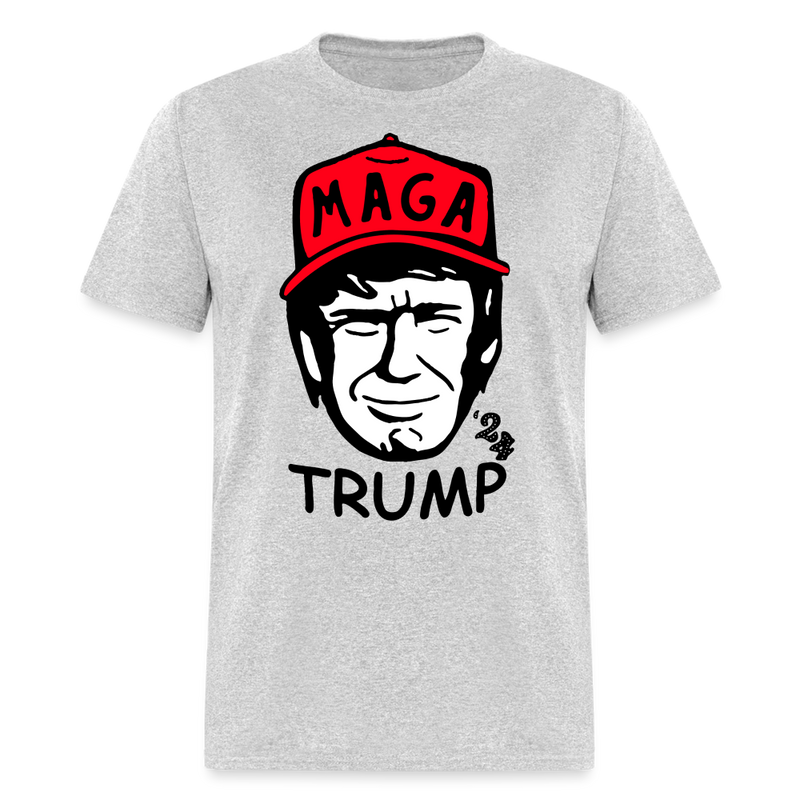 Trump MAGA T Shirt - heather gray