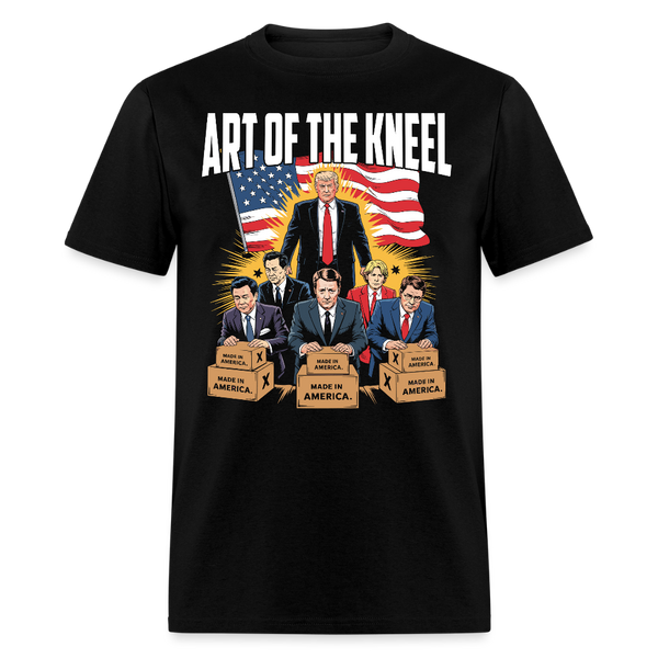 Art of the Kneel T Shirt - black