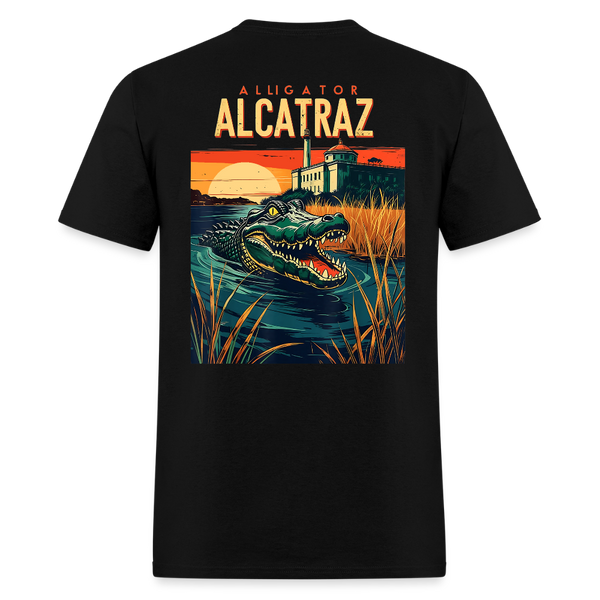 Alligator Alcatraz T Shirt - 3 - black