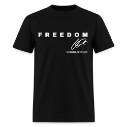 Freedom Thank You Charlie A True Patriot 31 T Shirt - 3 - black