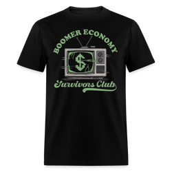 Boomer Economy Survivors Club T Shirt - black
