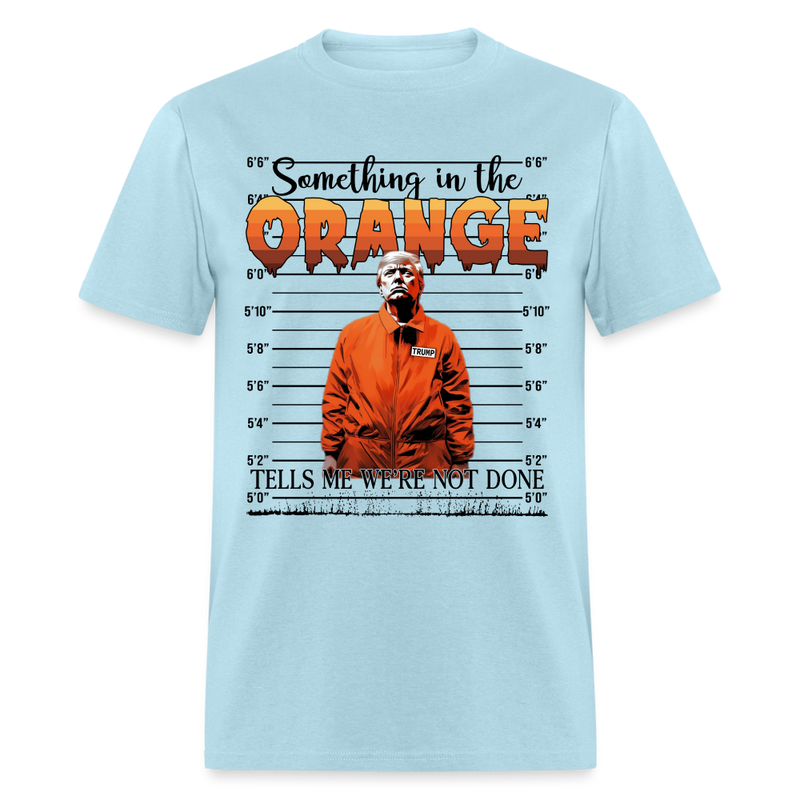 Something In The Orange T Shirt - powder blue