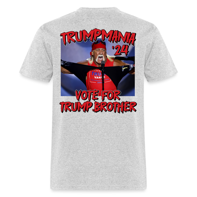 Trumpmania Vote For Trump T Shirt - heather gray