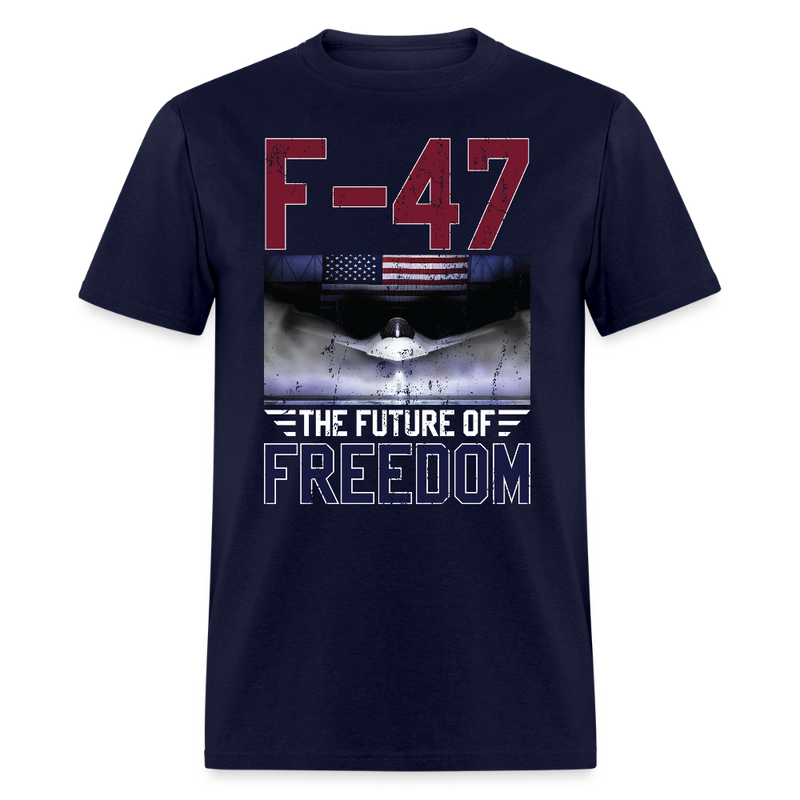 F-47 The Future of Freedom T Shirt - navy