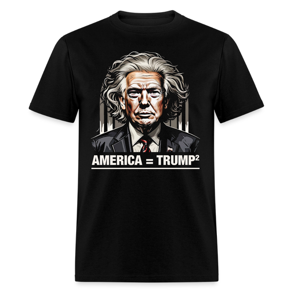Trump Einstein T Shirt - black