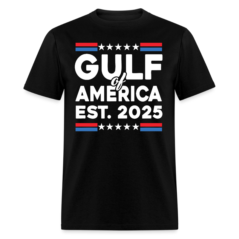 Gulf Of America 2025 T Shirt - 2 - black