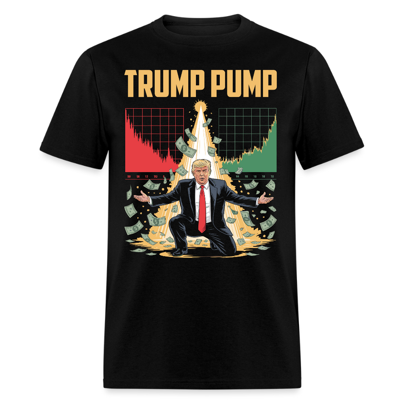 Trump Pump T Shirt - black